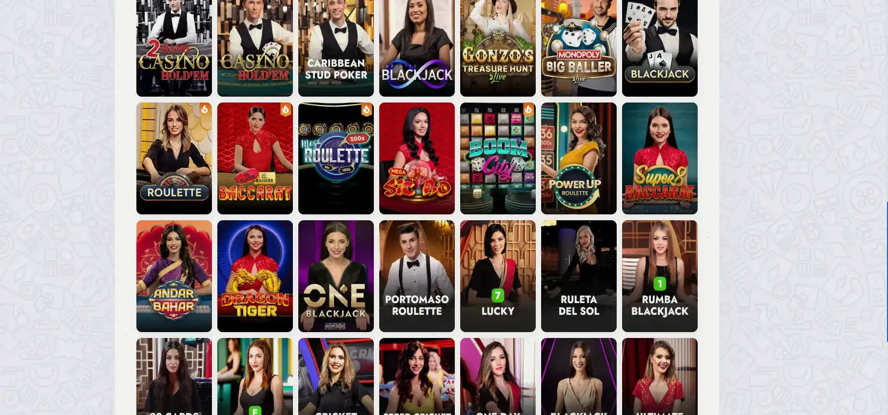 Игровой зал R7 casino с популярными слотами